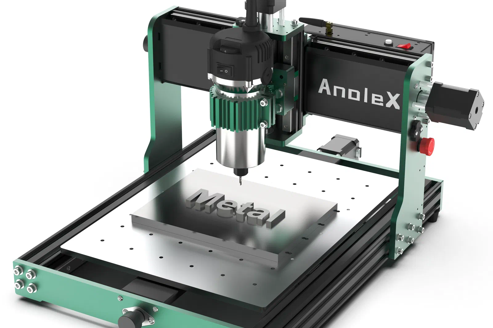 An AnoleX 3030-Evo Max CNC machine.