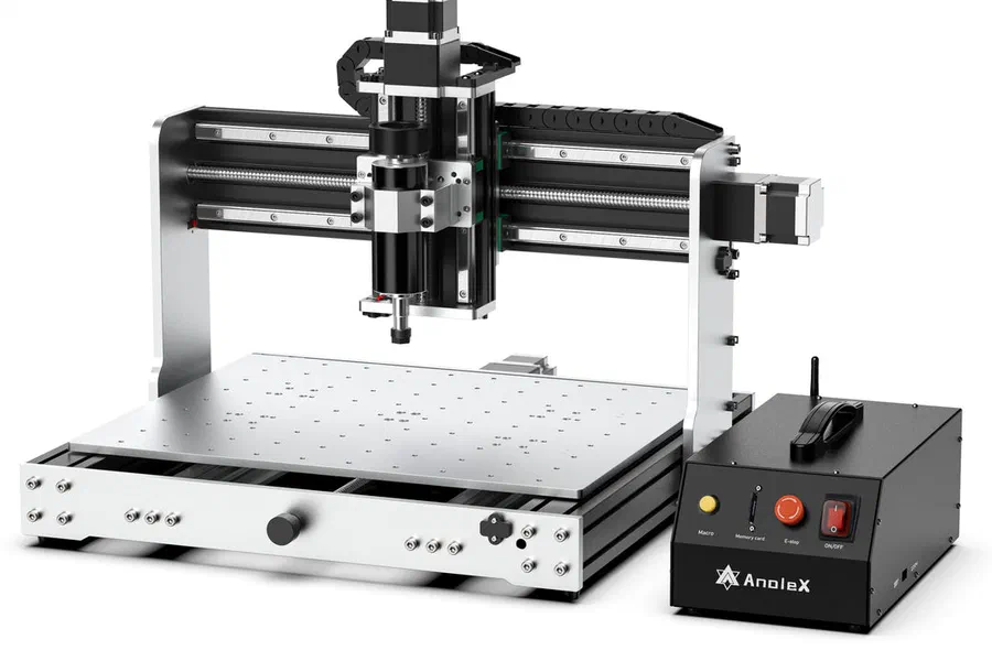 An AnoleX 4030-Evo Ultra CNC machine.