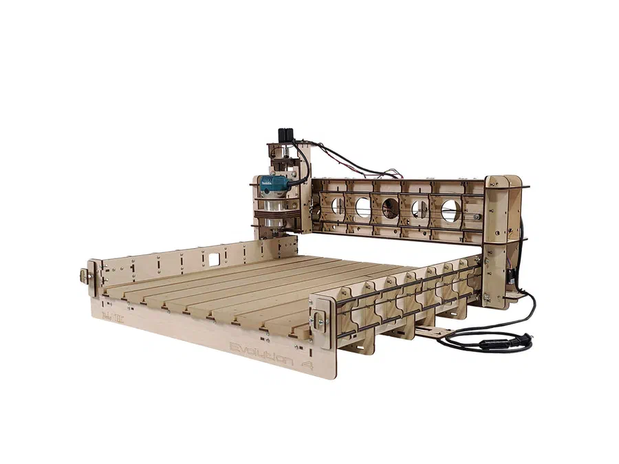 A Bob's CNC Evolution 4 CNC machine.
