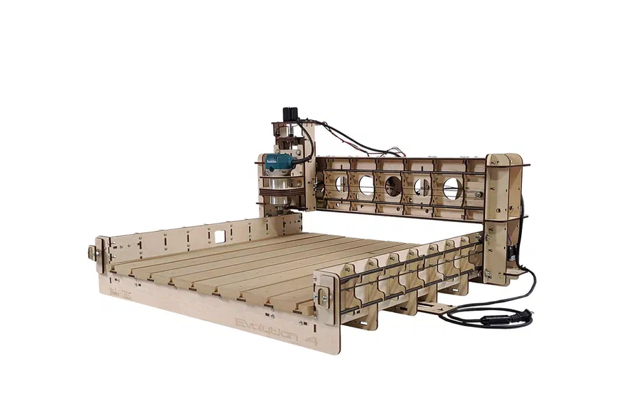 A Bob's CNC Evolution 4 CNC machine.