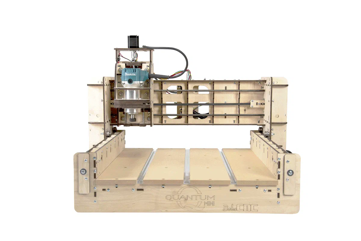 A Bob's CNC Quantum Mini CNC machine.