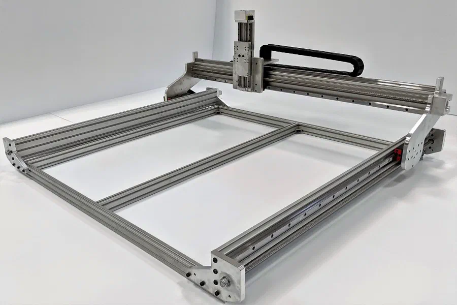 A CNC4Newbie New-Carve CNC CNC machine.