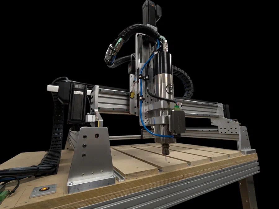 A CNC4Newbie Upshot Mill CNC machine.