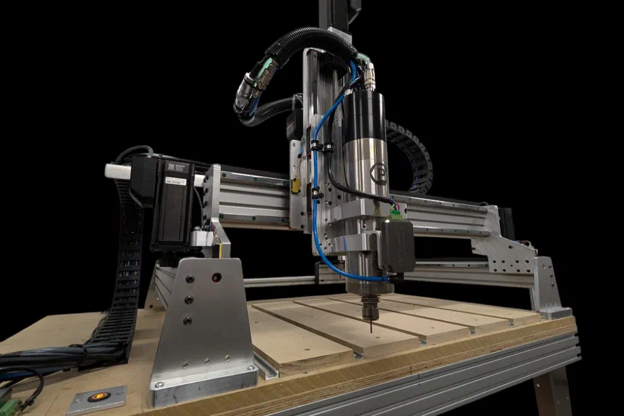 A CNC4Newbie Upshot Mill CNC machine.