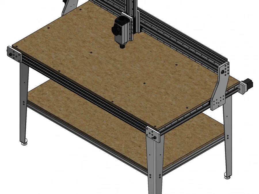 A CNC4Newbie CNC machine.