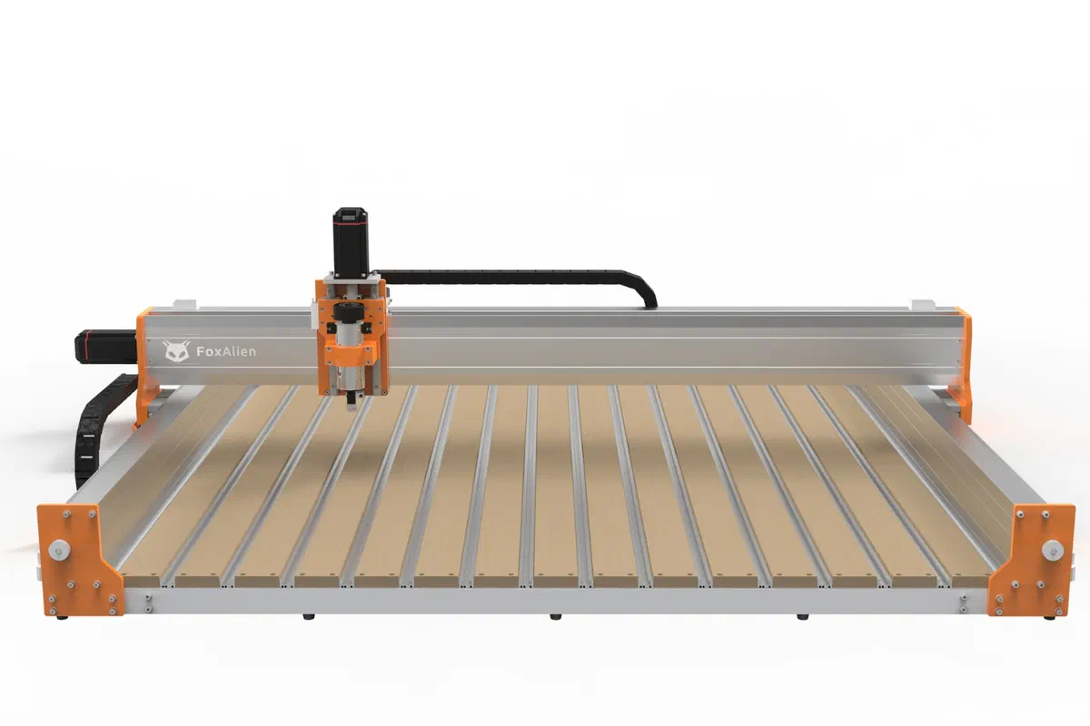 A FoxAlien CL-4x4 CNC machine.
