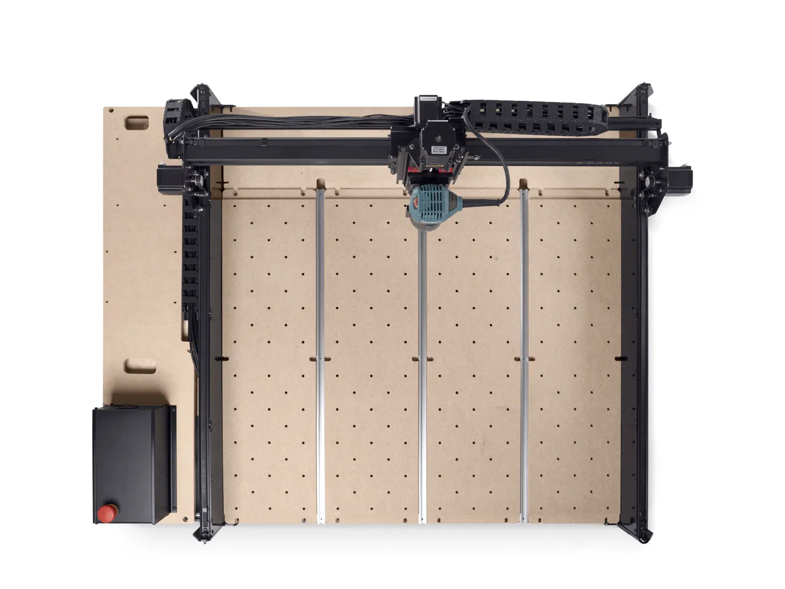 An Inventables X-Carve (2021 Upgrade) CNC machine.