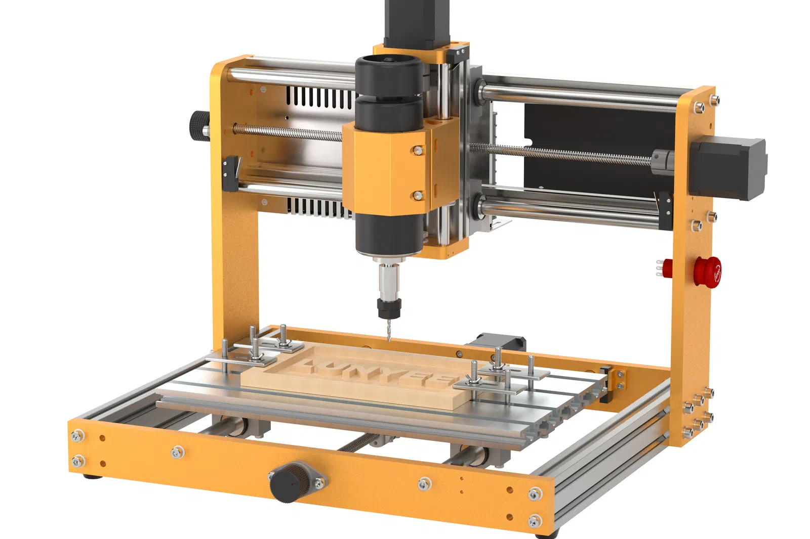 A Lunyee 3018 Pro Max CNC machine.