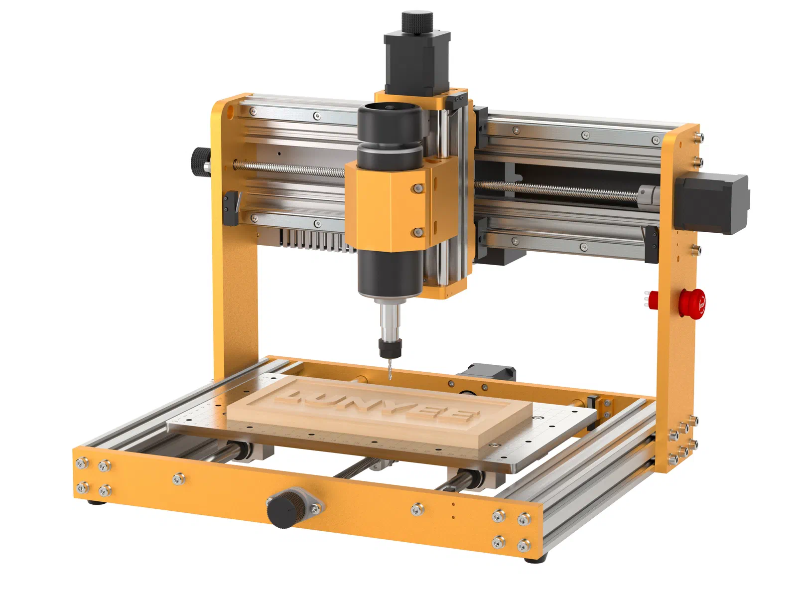 A Lunyee 3018 Pro Ultra CNC machine.