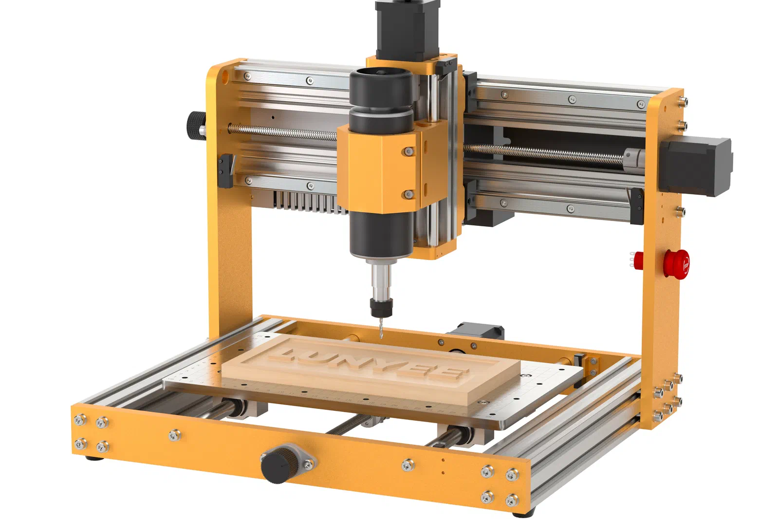A Lunyee 3018 Pro Ultra CNC machine.