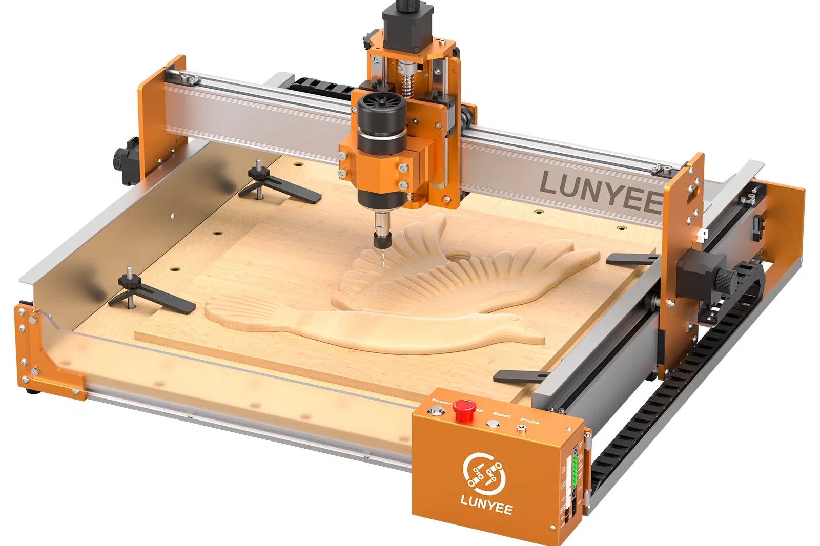 A Lunyee 4040 Pro CNC machine.
