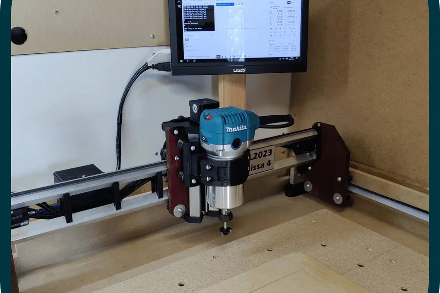 A Meissa CNC Meissa 4 CNC machine.