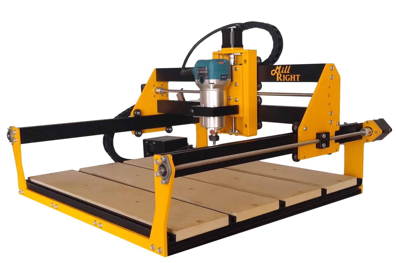 A MillRight CNC Carve King 2 CNC machine.