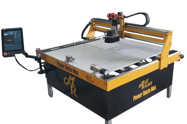 A MillRight CNC Power Route Max CNC machine.