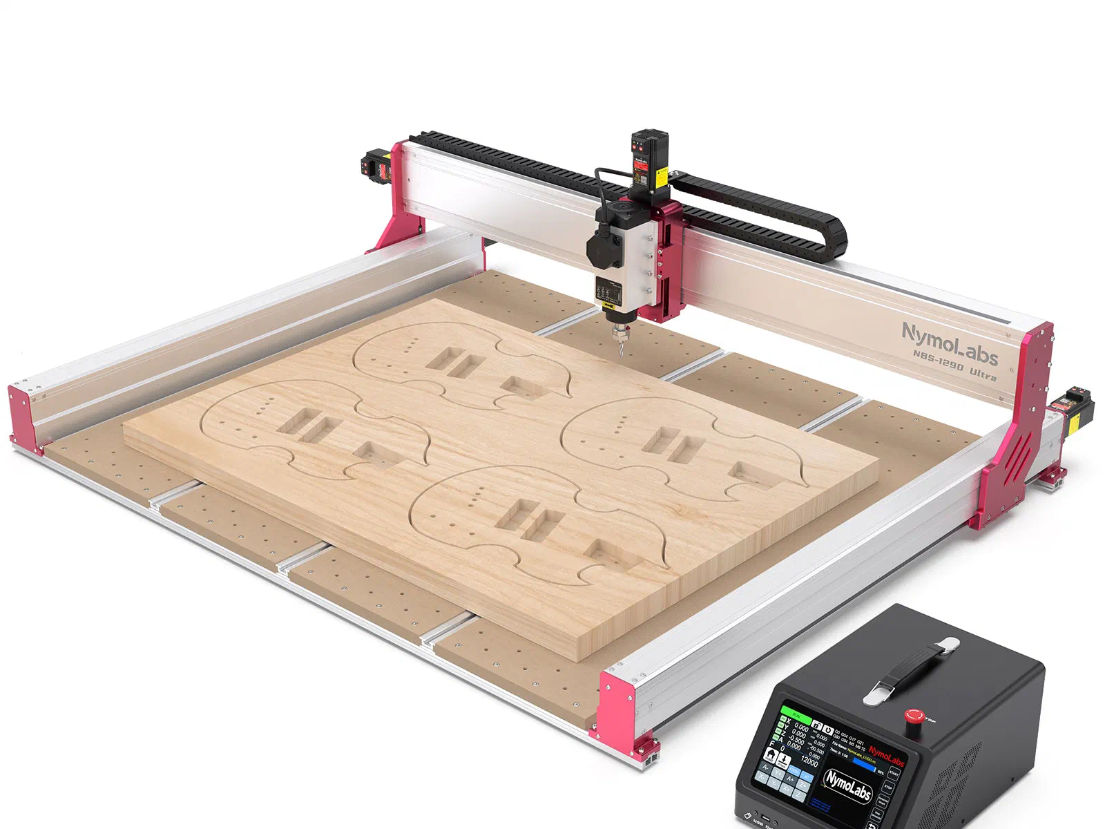 A NymoLabs NBS-1290 Ultra CNC machine.