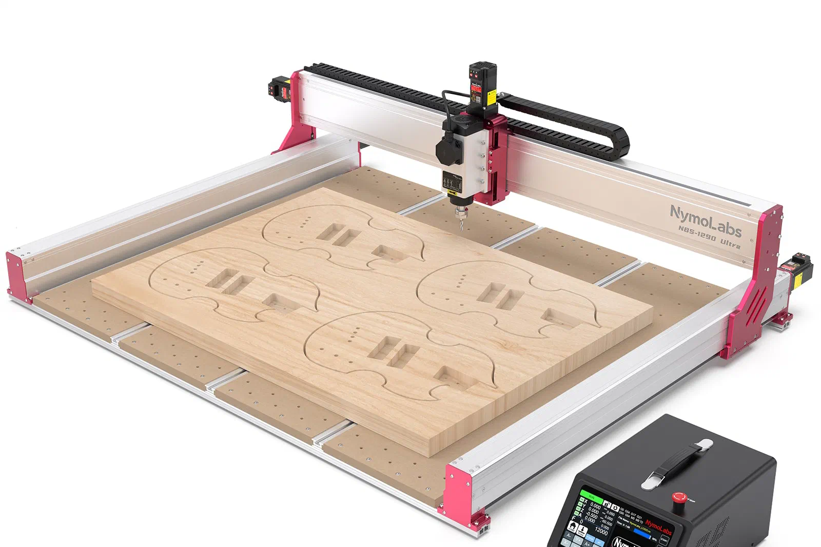 A NymoLabs NBS-1290 Ultra CNC machine.