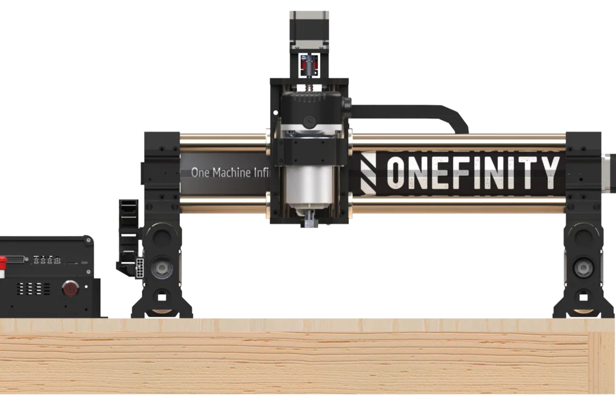 A Onefinity Apprentice Series CNC machine.
