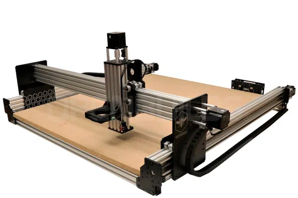 An OpenBuilds WorkBee 1010 (40 x 40 in) CNC machine.