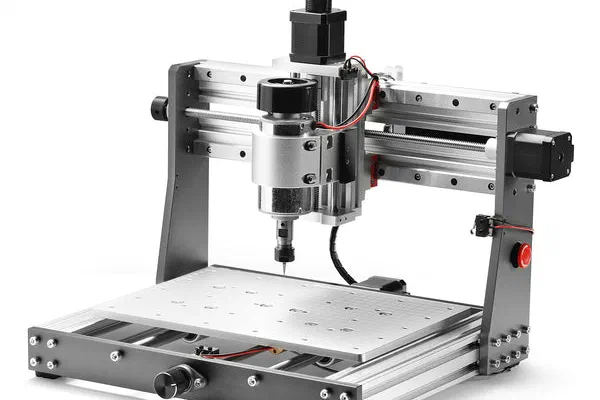 A SainSmart Genmitsu 3020-PRO MAX CNC machine.