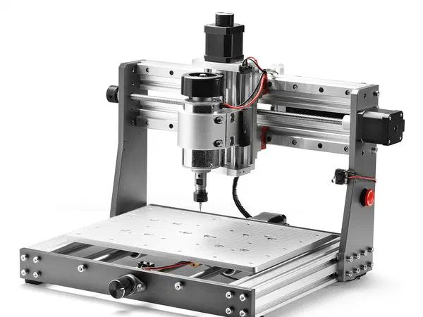 A SainSmart Genmitsu 3020-PRO MAX CNC machine.