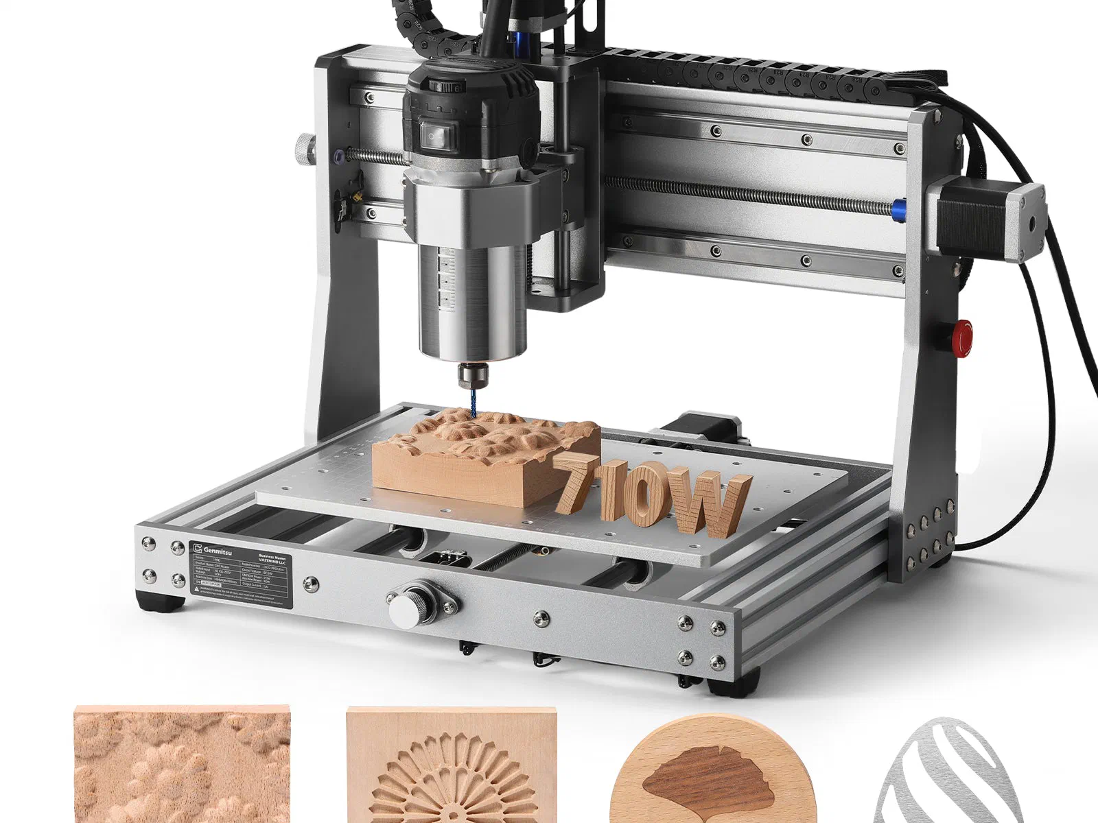 A SainSmart Genmitsu 3020-PRO Ultra CNC machine.