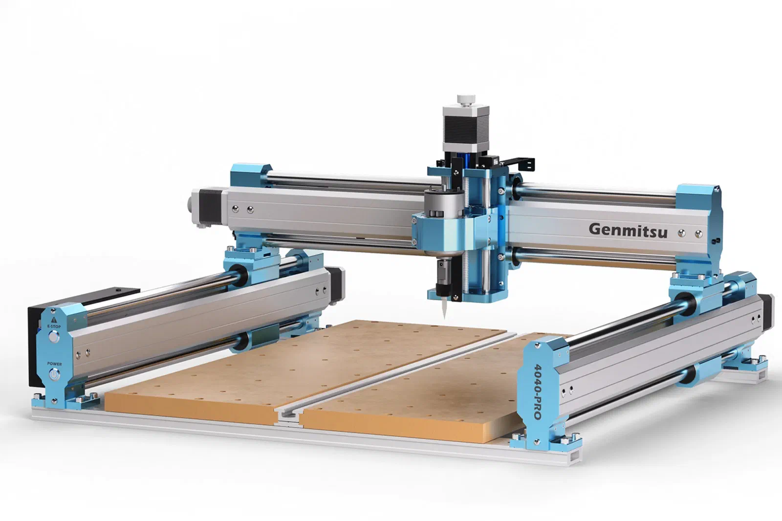 A SainSmart Genmitsu 4040-PRO CNC machine.