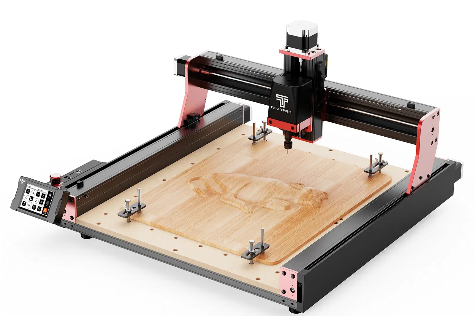 A Two Trees TTC450 Pro CNC CNC machine.