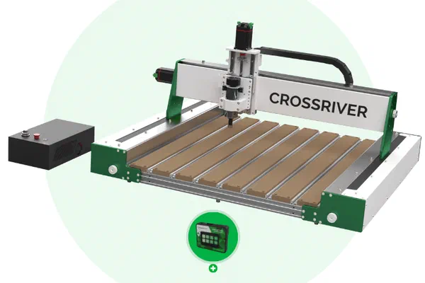 A YoraHome CrossRiver Benchtop CNC Router 6060 CNC machine.