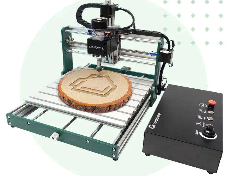 A YoraHome Mandrill CNC Router 3036 CNC machine.